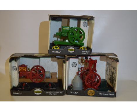 Ertl Vintage Engines John Deer Models and IHC Famous Engine 