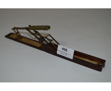 Wood Cased Brass Guinea Scales 