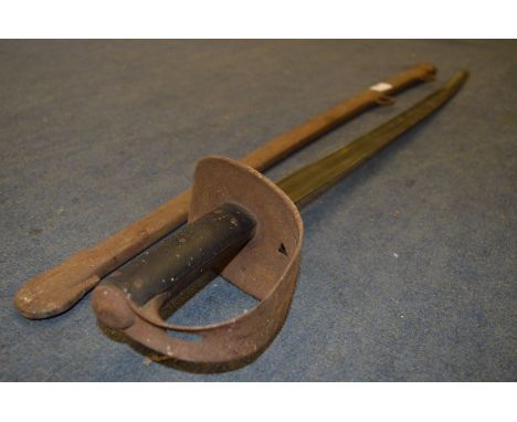 Officers Sword with Metal Scabbard 