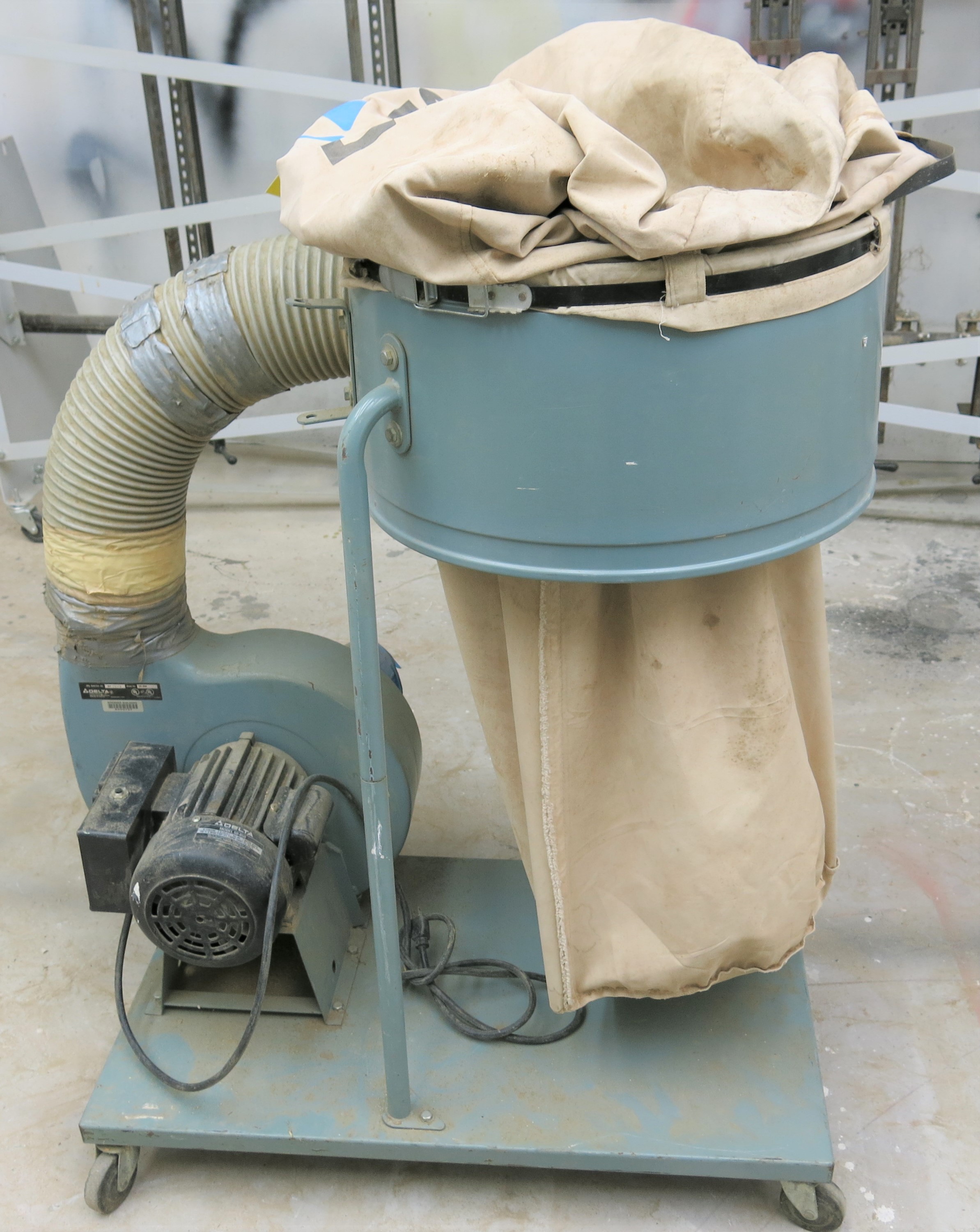 (1) DELTA MDL. 50850 2BAG DUST COLLECTOR