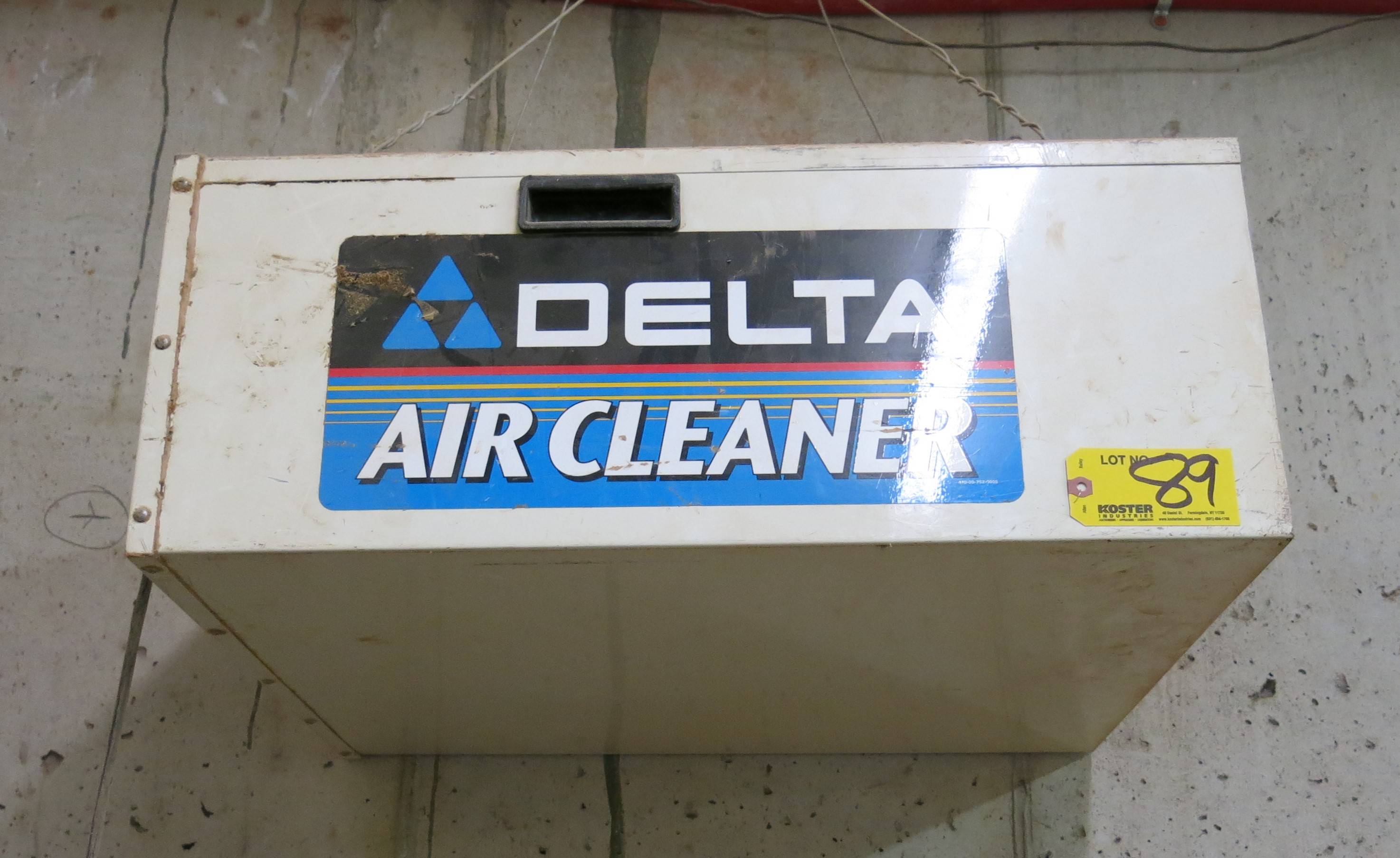 (1) DELTA AIR CLEANER MDL. 50860