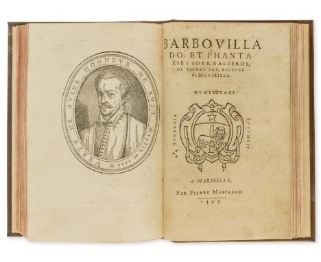 Marseille.- Bellaudiere (Louis Bellaud de la) Obros et Rimos Provenssalos, 4 parts in 1, first edition, collation: A-Y4 Z2; A