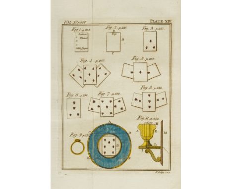 Conjuring &amp; Card Tricks.- Hooper (William) Rational recreations, in which the principles of numbers and natural philosoph