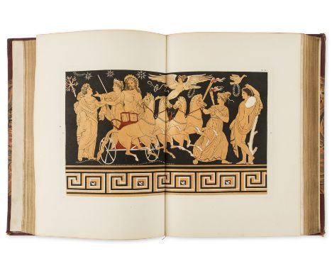 Millingen (James) Ancient Unedited Monuments. Painted Greek Vases; Statues, Busts, Bas-reliefs..., Series I &amp; II bound in