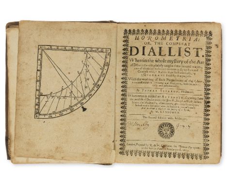 Sundials.- Stirrup (Thomas) Horometria: or, the Compleat Diallist, second edition, issue without the added work by Serle, woo