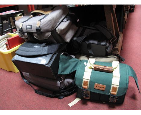 A Collection of Camera Bag, Protective Cases etc, by Lowe Pro, Fotima, Hama, Pullman, Canon etc. (10)
