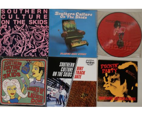 SOUTHERN CULTURE ON THE SKIDS - Mega collection of 5 x LPs, 2 x 10", 8 x 7" and 1 x flexi, ideal for any SCOTS fan. Titles in