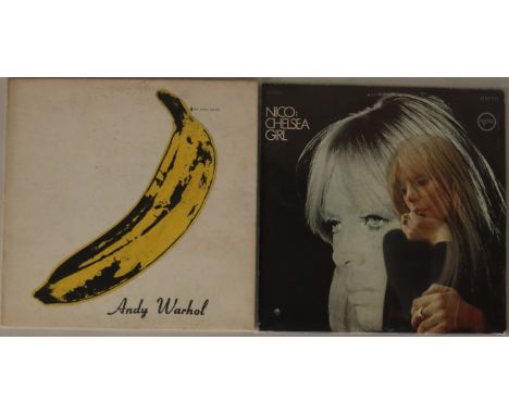THE VELVET UNDERGROUND/NICO - US VERVE PRESSINGS - A real treat here with early US pressings of 2 x groundbreaking LPs. Title