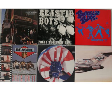 THE BEASTIE BOYS - Intergalactic selection of 5 x 12"/EPs, 2 x LPs and 1 x 7". Titles are Polly Wog Stew EP (the raucous debu