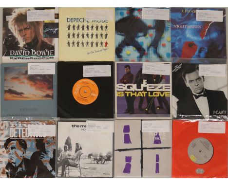 POP / LEFTFIELD POP / ELECTRONIC SINGLES - Approx 400x 7" singles from some of more respectable names in popular music. To in