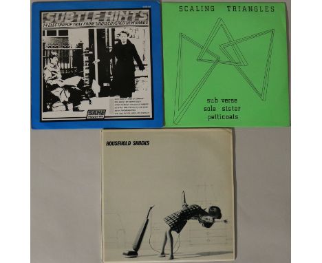 NEW WAVE RARITY COMPS - Electrifying selection of 3 x in demand compilation LPs. Titles are Subtle Hints - 14 Electropop Trax