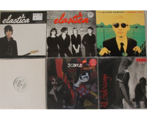 90s/00s INDIE/ALT - More Indie heaven with this smart selection of 21 x LPs with 12" and 10". Artists/titles are Elastica (x3