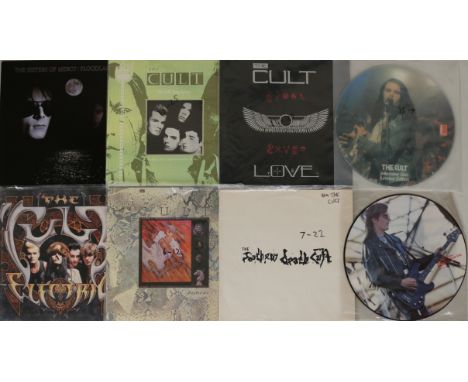 THE CULT & RELATED/GOTH ROCK - Entering the theatre (though never of hate here!) with this smart collection of 14 x LPs/12". 