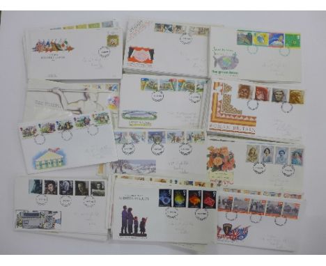 A collection of approximately 140 first day covers, 1980s to 1990s