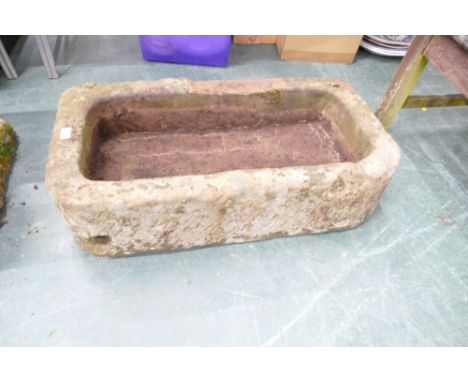 Sandstone trough, width 80 cm