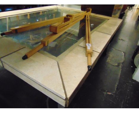 An artist easel