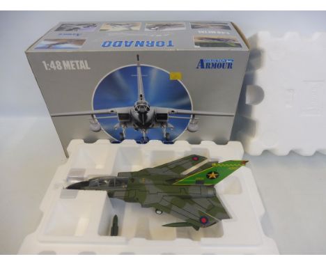 A boxed Armour 1:48 scale Tornado aeroplane.