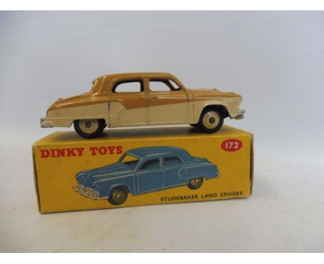 A Dinky Studebaker Land Cruiser, two tone, no. 172.