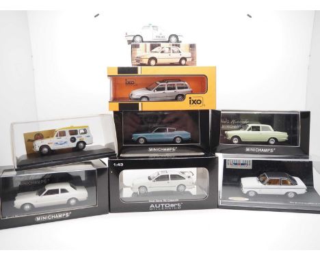 A group of 1:43 scale models by MINICHAMPS, IXO, SCHABAK, AUTO ART, VITESSE and OXFORD DIECAST, comprising of Ford automobile