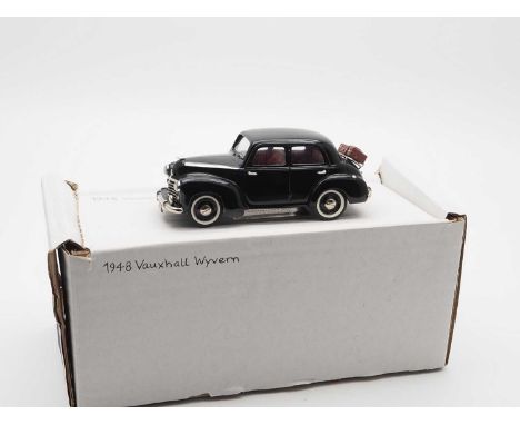 A CORONET CLASSICS 'COR 8' hand built white metal, 1:43 scale model of a 1948 Vauxhall Wyvem  - VG/E in G/VG box