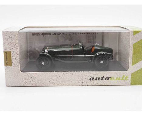 A 1:43 scale AUTOCULT hand built resin model of a '02004' 1933 Alvis Speed 20 SA 4.3 litre Special, edition of 333  - VG/E in