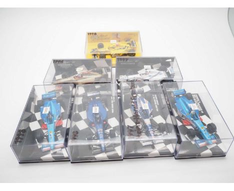 A group of 1:43 scale Formula 1 race cars by MINICHAMPS, comprising of cars from 1996, 1997 and 1998  seasons, to include a 1