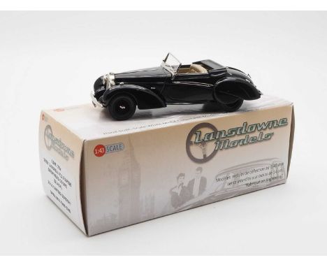 A LANSDOWNE MODELS  1:43 scale hand built white metal model of a 'LDM 78x' 1939 Lagonda V12 Rapide - VG/E in G/VG box