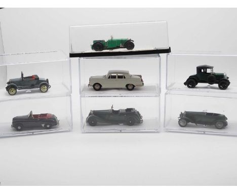A group of unboxed  hand built 1/43 scale models to include LANSDOWNE and SOMERVILLE - F/VG (1 LANDSDOWNE example is missing 
