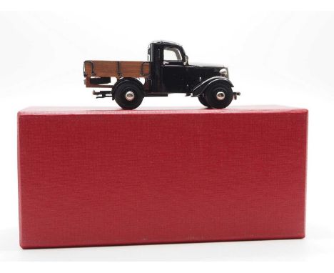 A rare 1:43 scale J&amp;M CLASSICS 'No 28' hand built white metal model of a 1951 Jowett Bradford pick-up - VG/E in G/VG box