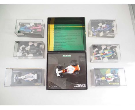 A group of 1:43 scale Formula 1 race cars by MINICHAMPS, comprising of cars from 1992, 1993, 1994 and 1995 and 1996 seasons, 
