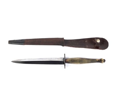 Fairbairn &amp; Sykes WWII Mark 2 fighting knife. Marked with broad arrow and B2