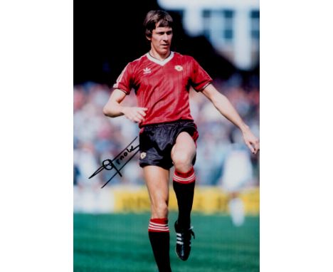 Arnold Muhren signed Manchester United 12x8 colour photo. Arnold Johannes Hyacinthus Muhren (born 2 June 1951 in Volendam, No