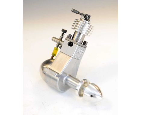 AH 2cc model aircraft diesel engine, boxed, (Sold as seen, contents unchecked and untested)