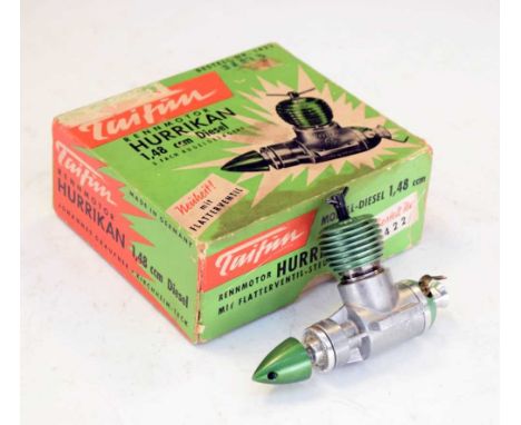 Taifun Hurrikan 1,48ccm / 1.5cc diesel model aircraft engine, boxed 
