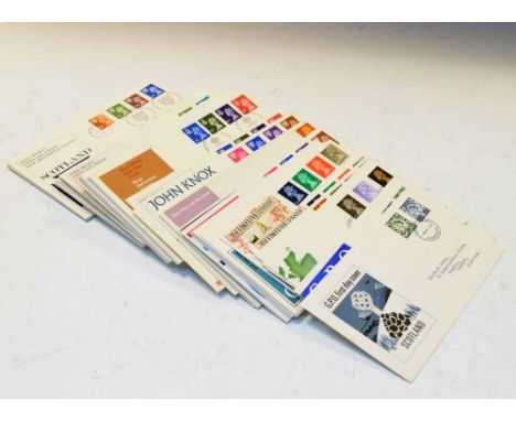 Quantity of Post Office Definitive Issues first-day covers