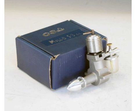 CS Bodd Mills 1.3cc model aircraft engine, boxed