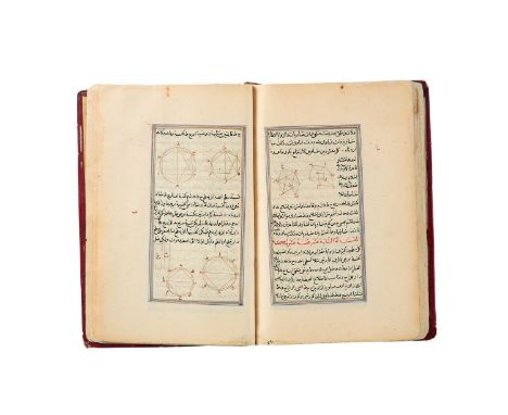 ƟEuclid. Elementa Geometrica, translation into Arabic ascribed to Nasir ad-Din Tusi, illuminated manuscript on fine polished 