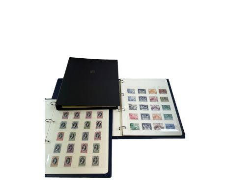 Three Westminster stamp collections, comprising 'The 1937 Coronation Omnibus', 'The 1949 Universal Postal Union Omnibus' and 