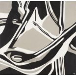 E. O. Köpke. „Komposition Schwarz, Weiß, Grau“. 1970