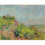 Max Slevogt. Weinlese bei Neukastel. Um 1920