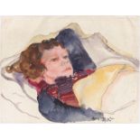 Max Kaus. Liegende Turu. Um 1925
