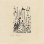Lyonel Feininger. „Kirche“. 1923