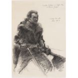 Lovis Corinth. Rudolf Rittner im letzten Akt des Florian Geyer. 1906