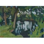 Otto Modersohn. „An der Wümme“. Um 1910/11