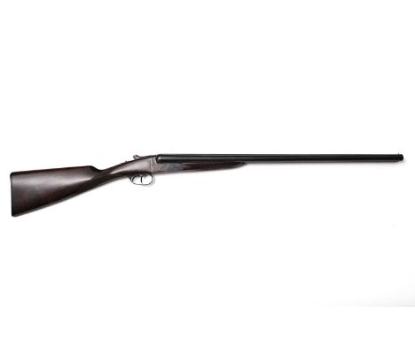 AYA Yeoman 12 bore shotgun, serial no. 579233, 71cms barrel, 114cms long overall.Can you please note that the successful buye