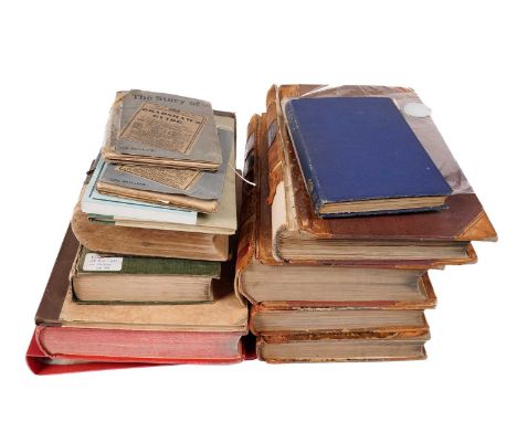 A collection of hardback and other books, relating to railways and canals, including: 19th Century North British Railway Acts