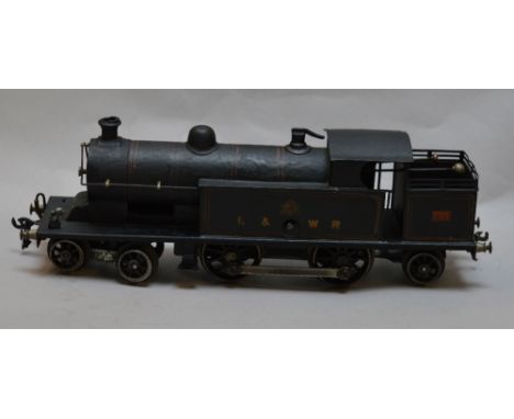 O Gauge. Bassett Lowke. L&NWR "Precursor" 4-4-2 tank engine. No. 44. Re-painted/re-lined. Overall F
