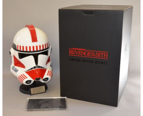 Master Replicas Star Wars SW-145 Episode III: Revenge of the Sith Shock Trooper Helmet, 1:1 scale, ltd.ed. of 750. E with box