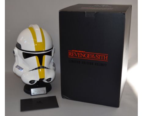 Master Replicas Star Wars SW-150 Episode III: Revenge of the Sith 327th Star Corps Trooper Helmet, 1:1 scale, ltd.ed. of 350.