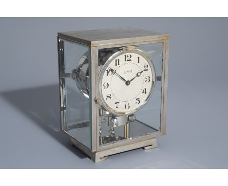 Atmos I, perpetual clock, J.L. Reutter for Compagnie GŽnŽrale de Radio, France, 1930's--23,6 x 17,5 x 14,3 cmÊ In 1928 Jean-L